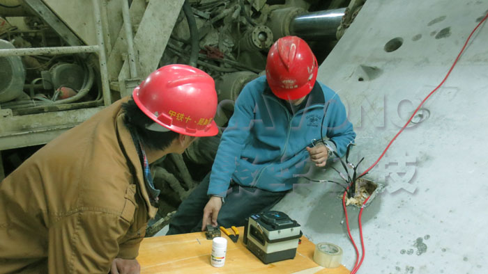 現(xiàn)場(chǎng)光纖熔接