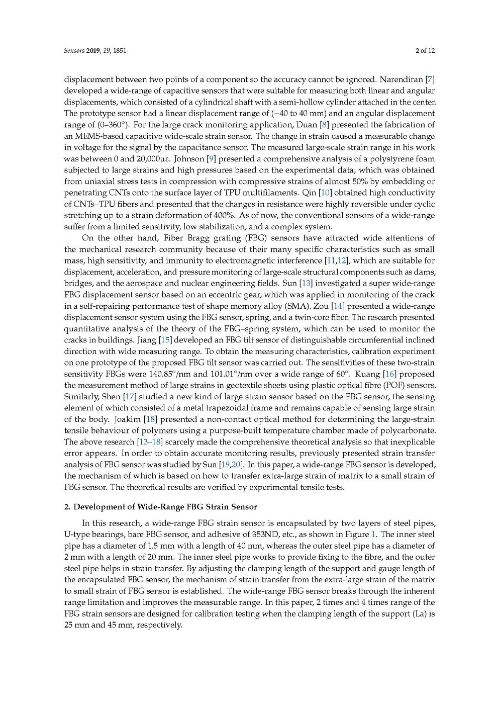 光纖光柵應(yīng)變傳感器技術(shù)研究